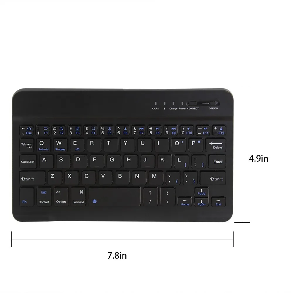 Wireless Bluetooth Keyboard Portable Rechargeable