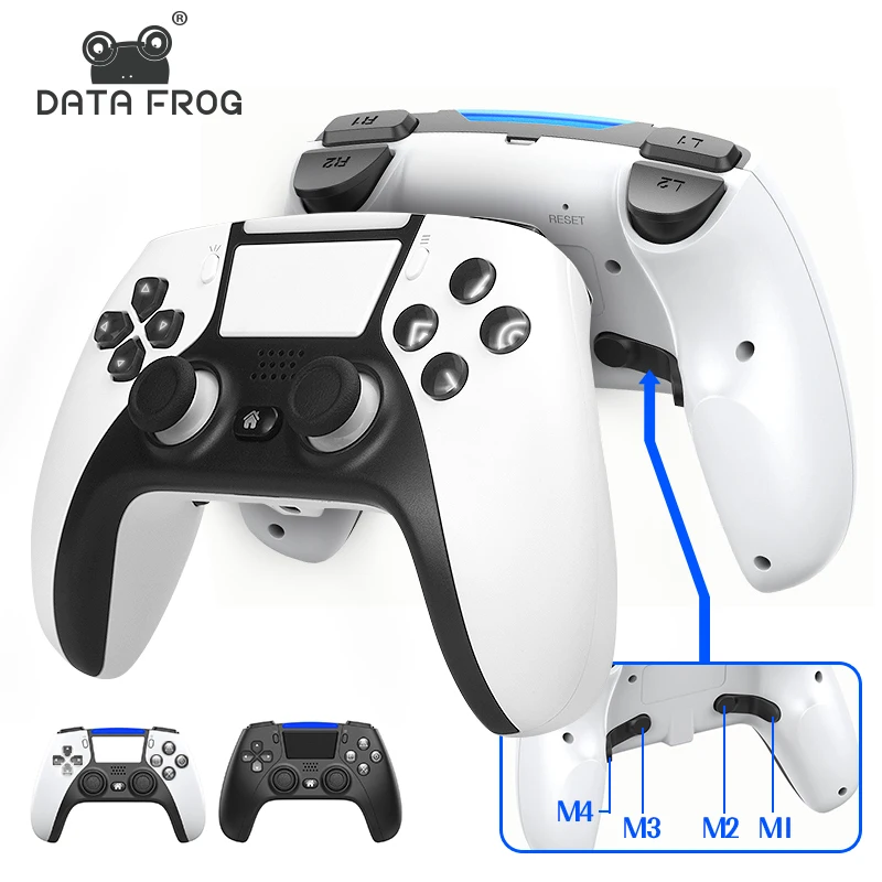 Джойстик DATA FROG для PS4 беспроводная консоль совместимая с Bluetooth стильный геймпад PS5