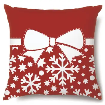 Christmas Bow-knot Cushion Cover Polyester Throw Pillows Sofa Home Decor Decoration Decorative Pillowcase
Christmas Bow-knot Cushion Cover Polyester Throw Pillows Sofa Home Decor Decoration Decorative Pillowcase