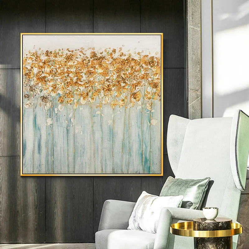Hand-painted Oil And Gold Leaf Pachira Modern Minimalist American Luxury Atmosphere Light Entrance Living Room Decorative Painti
Hand-painted Oil And Gold Leaf Pachira Modern Minimalist American Luxury Atmosphere Light Entrance Living Room Decorative Painti