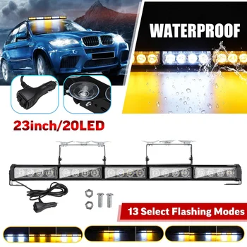 23" 20 LED Car LED Bar Work Light Bar Strobe Warning Light DRL 13 Modes for Jeep Pickup Boat OffRoad Off Road 4WD 4x4 Truck
23" 20 LED Car LED Bar Work Light Bar Strobe Warning Light DRL 13 Modes for Jeep Pickup Boat OffRoad Off Road 4WD 4x4 Truck