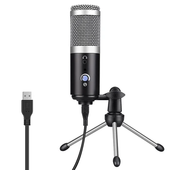 USB Computer Microphone Used to Record Musical Instruments K Song Live Broadcast Voice Group Chat Tripod Microphone
USB Computer Microphone Used to Record Musical Instruments K Song Live Broadcast Voice Group Chat Tripod Microphone