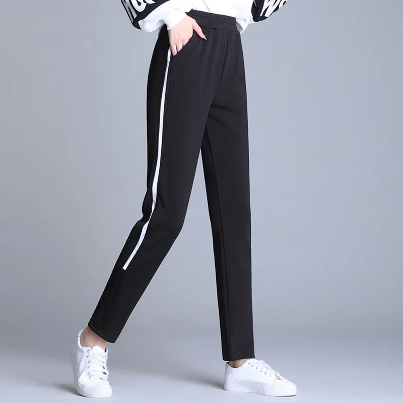 Hot 2019 winter new women's pants plus size plus velvet warm solid color wild self-cultivation in the waist pencil sweatpants
Hot 2019 winter new women's pants plus size plus velvet warm solid color wild self-cultivation in the waist pencil sweatpants