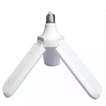 E27 LED Bulb Super Bright Folding Fan Adjustable Angle Blade Ceiling Lamp Home Energy Saving Lights LED Lamp 
E27 LED Bulb Super Bright Folding Fan Adjustable Angle Blade Ceiling Lamp Home Energy Saving Lights LED Lamp