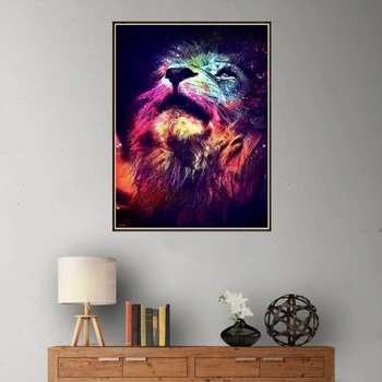 New 30 * 40cm DIY 5D Full Diamond Painting Kit Color Lion Resin Rhinestone Embroidery Craft Diamond the Mosaic Home Wall Decor
New 30 * 40cm DIY 5D Full Diamond Painting Kit Color Lion Resin Rhinestone Embroidery Craft Diamond the Mosaic Home Wall Decor
