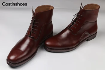 Formal Shoes Sole Customize Shoes Dyeing Cool Winter Medium Milk Leather Pointed Toe Ankle Genuine Leather Men Handmade Wine Red
Formal Shoes Sole Customize Shoes Dyeing Cool Winter Medium Milk Leather Pointed Toe Ankle Genuine Leather Men Handmade Wine Red