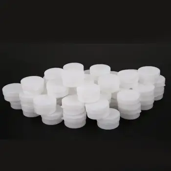 50pcs 5g Empty Cosmetic Jar Pot Eyeshadow Face Cream Container Box Cosmetic Container Refillable Bottles White Wholesale
50pcs 5g Empty Cosmetic Jar Pot Eyeshadow Face Cream Container Box Cosmetic Container Refillable Bottles White Wholesale