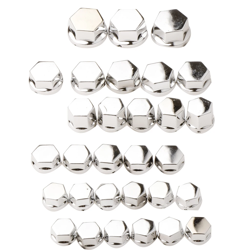 30 Pcs Practical Motorcycle Hex Socket Bolt Screw Nut Head Cover Cap Motorcycle Screw Cap Trim For Yamaha Honda Suzuki Etc 30 Pcs Practical Motorcycle Hex Socket Bolt Screw Nut Head Cover Cap Motorcycle Screw Cap Trim For Yamaha Honda Suzuki Etc
