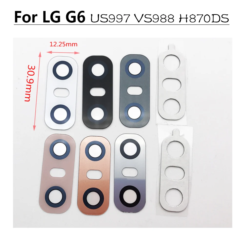 Оригинальное стекло для задней камеры LG G6 US997 VS988 H870DS стеклянный объектив с