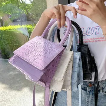 Crocodile pattern Small Tote bag 2020 Fashion New High-quality PU Leather Women's Designer Handbag Travel Shoulder Messenger Bag 
Crocodile pattern Small Tote bag 2020 Fashion New High-quality PU Leather Women's Designer Handbag Travel Shoulder Messenger Bag