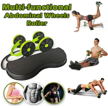 Dual Wheels Roller Abdominal Muscle Trainer Muscle Exercise Stretch Elastic Abdominal Resistance Pull Rope Tool Home Sports
Dual Wheels Roller Abdominal Muscle Trainer Muscle Exercise Stretch Elastic Abdominal Resistance Pull Rope Tool Home Sports