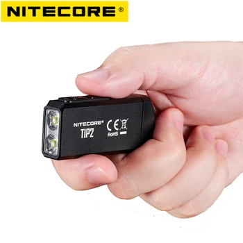 NITECORE TIP2 Micro USB Rechargeable Keychain Flashlight CREE XP LED Max Output 720 Lumen Inner Battery Tail Magnetic Torch
NITECORE TIP2 Micro USB Rechargeable Keychain Flashlight CREE XP LED Max Output 720 Lumen Inner Battery Tail Magnetic Torch