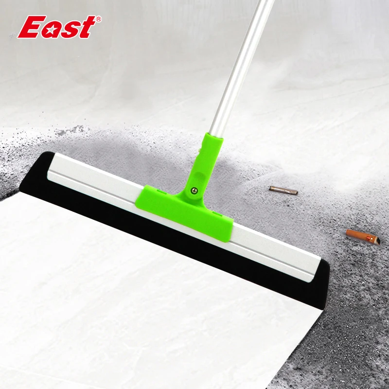 

East Magic Telescoping Handles 1.9-2.85 Feet Dual-use Wet and Dry Broom Floor Wiper Sweep Dust Hair Bathroom Cleaning Rubber Mop