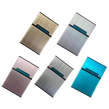 Aluminum Alloy Cigarette Case Lighter Cigar Tobacco Holder Pocket Box Storage Container for Men Outdoor Traveling 
Aluminum Alloy Cigarette Case Lighter Cigar Tobacco Holder Pocket Box Storage Container for Men Outdoor Traveling