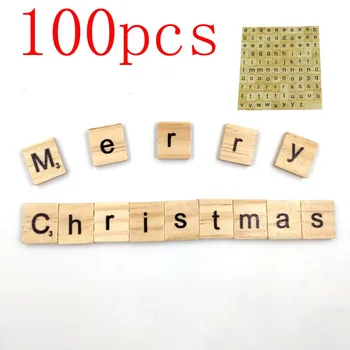 100pcs/set English Words Wooden Letters Alphabet Tiles Scrabble Capital Letters Wood Crafts Early Educational Toys For Baby Gift 
100pcs/set English Words Wooden Letters Alphabet Tiles Scrabble Capital Letters Wood Crafts Early Educational Toys For Baby Gift