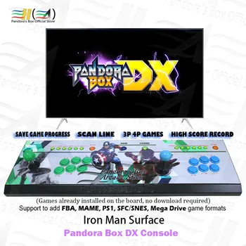 Pandora Box DX 3000 in 1 arcade game console Can save game progress support 3P 4P game 3D tekken Mortal Kombat Killer instinct
Pandora Box DX 3000 in 1 arcade game console Can save game progress support 3P 4P game 3D tekken Mortal Kombat Killer instinct