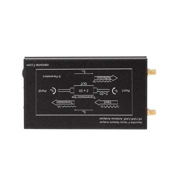 HOT-for NanoVNA-F Portable Handheld Vector Network Analyzer SWR Meter 50KHz-1000MHz 4.3 Inch IPS TFT Digital Display Shortwave M
HOT-for NanoVNA-F Portable Handheld Vector Network Analyzer SWR Meter 50KHz-1000MHz 4.3 Inch IPS TFT Digital Display Shortwave M