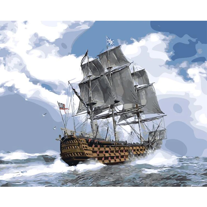 Oil Paint By Numbers Sailboat On Canvas With Frame 60x80 Paintings For Drawing Coloring Adults Picture Wall Decoration Room Art
Oil Paint By Numbers Sailboat On Canvas With Frame 60x80 Paintings For Drawing Coloring Adults Picture Wall Decoration Room Art