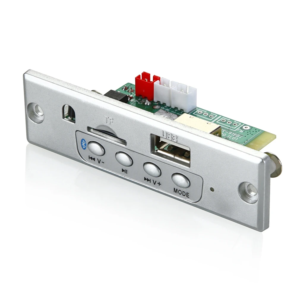 ARuiMei 2*25W Amplifier MP3 Player Decoder Board 12V Bluetooth 5.0 50W Car FM Radio Module Support TF USB AUX
ARuiMei 2*25W Amplifier MP3 Player Decoder Board 12V Bluetooth 5.0 50W Car FM Radio Module Support TF USB AUX