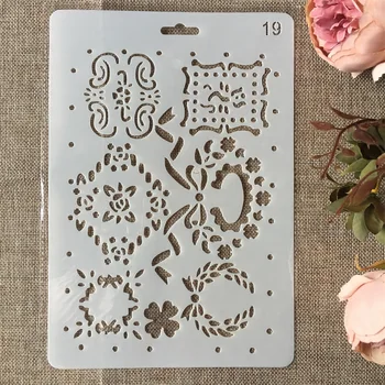 New 26cm Garland Flowers DIY Craft Layering Stencils Painting Scrapbooking Stamping Embossing Album Paper Card Template
New 26cm Garland Flowers DIY Craft Layering Stencils Painting Scrapbooking Stamping Embossing Album Paper Card Template