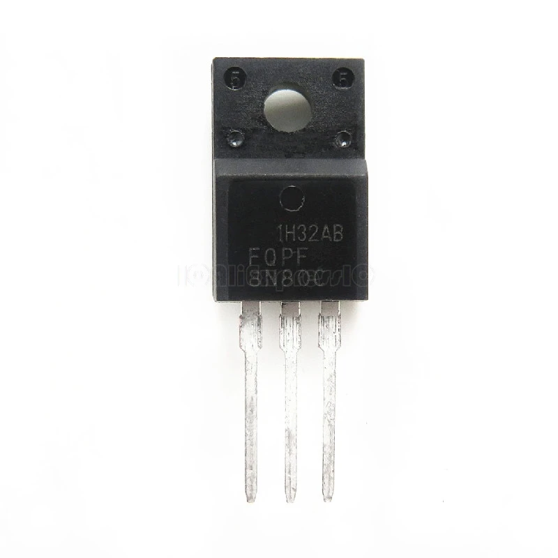 5pcs/lot FQPF8N80C 8N80C 8N80 TO 220 In Stock|transistores 50pcs|transistor fetc c |