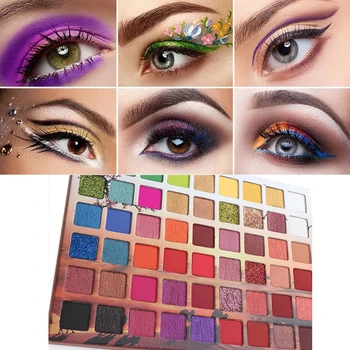Eye Shadow 54 Color Matte Eye Shadow Glitter Powder Metal Waterproof Flash Eye Shadow Palet Eyes Long Lasting
Eye Shadow 54 Color Matte Eye Shadow Glitter Powder Metal Waterproof Flash Eye Shadow Palet Eyes Long Lasting