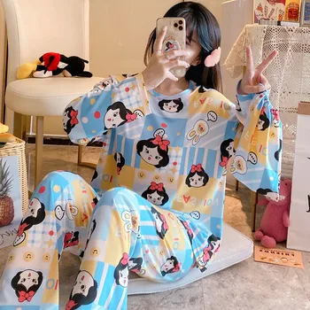 XI ZOU Red Sleepwear Sets For Women Lovely Flower Pattern Pajamas Cotton Long Sleeve Home Wear Hot Sale Femme Underwear Pijamas 
XI ZOU Red Sleepwear Sets For Women Lovely Flower Pattern Pajamas Cotton Long Sleeve Home Wear Hot Sale Femme Underwear Pijamas