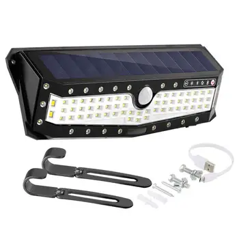 LumiParty 57LEDs Solar Lights Outdoor Motion Sensor USB Charge 3 Lighting Modes Wall Light
LumiParty 57LEDs Solar Lights Outdoor Motion Sensor USB Charge 3 Lighting Modes Wall Light