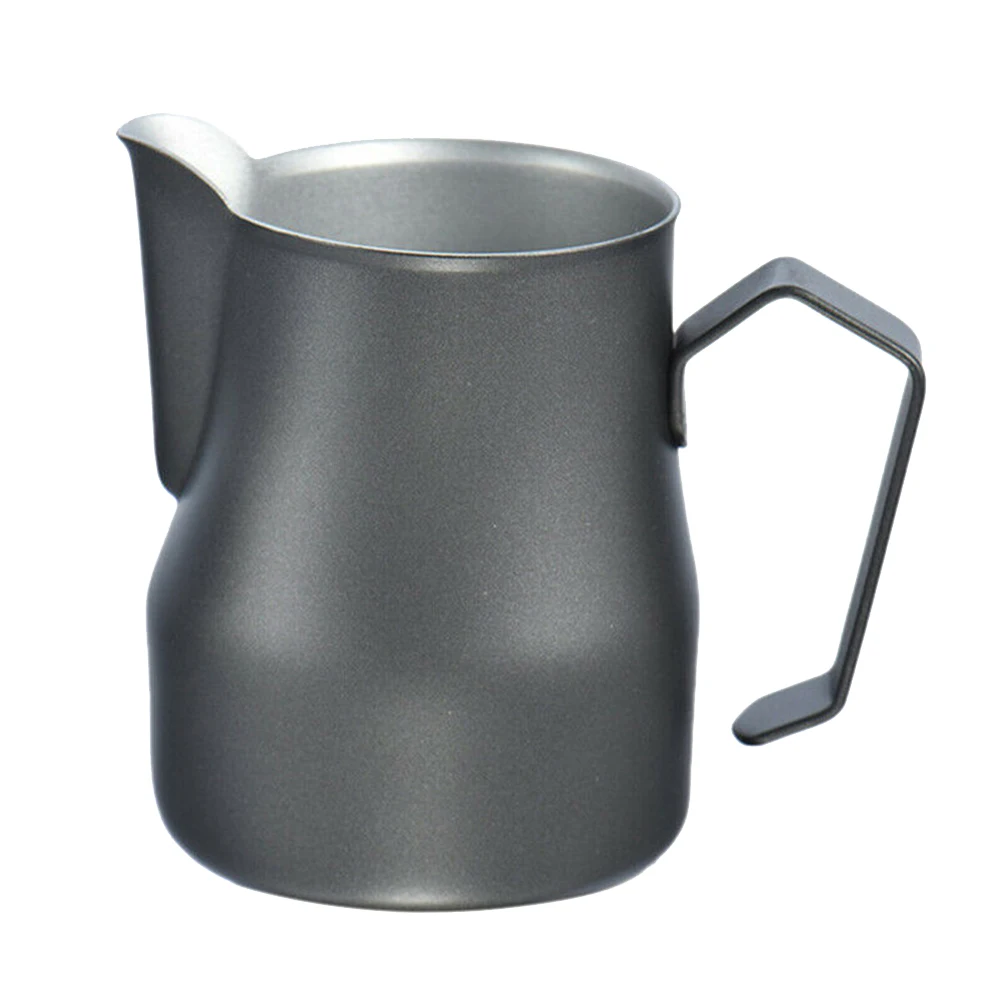 350/550/750ml Milk Frothing Jug Espresso Coffee Pitcher Barista Craft Coffee Latte Stainless Steel Milk Jug HFing 
350/550/750ml Milk Frothing Jug Espresso Coffee Pitcher Barista Craft Coffee Latte Stainless Steel Milk Jug HFing