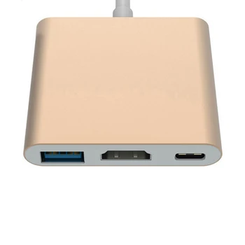 Type-C USB 3.1 Cable 3 in 1 Converter USB-C Charging Port Adapter HDMI USB 3.0 Computer USB Hubs Dropshipping
Type-C USB 3.1 Cable 3 in 1 Converter USB-C Charging Port Adapter HDMI USB 3.0 Computer USB Hubs Dropshipping