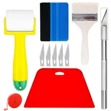 11Pcs/Set Professional Specialized Window Tint Film Tools Set Plastic Car Wrapping Tools Trapezoid for Car
11Pcs/Set Professional Specialized Window Tint Film Tools Set Plastic Car Wrapping Tools Trapezoid for Car