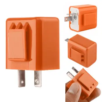 12V LED Flasher Adjustable Motorcycle LED Lights Turn Signal Indicator Flash Relay Frequency Square Flashing Lamps Interior Part
12V LED Flasher Adjustable Motorcycle LED Lights Turn Signal Indicator Flash Relay Frequency Square Flashing Lamps Interior Part
