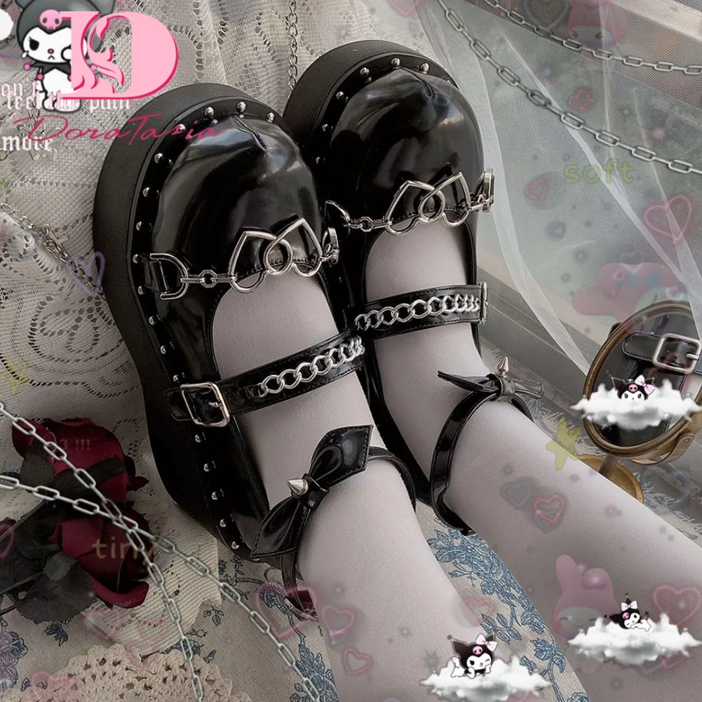Женские туфли-лодочки DoraTasia милые туфли на платформе и высоком каблуке в