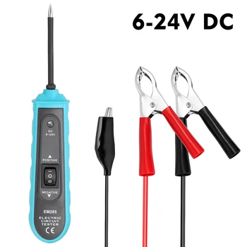 6-24V DC EM285 Car Circuit Tester Power Probe Electric Circuit Tester Automotive Detection Tool Universal Car Diagnostic Tool
6-24V DC EM285 Car Circuit Tester Power Probe Electric Circuit Tester Automotive Detection Tool Universal Car Diagnostic Tool