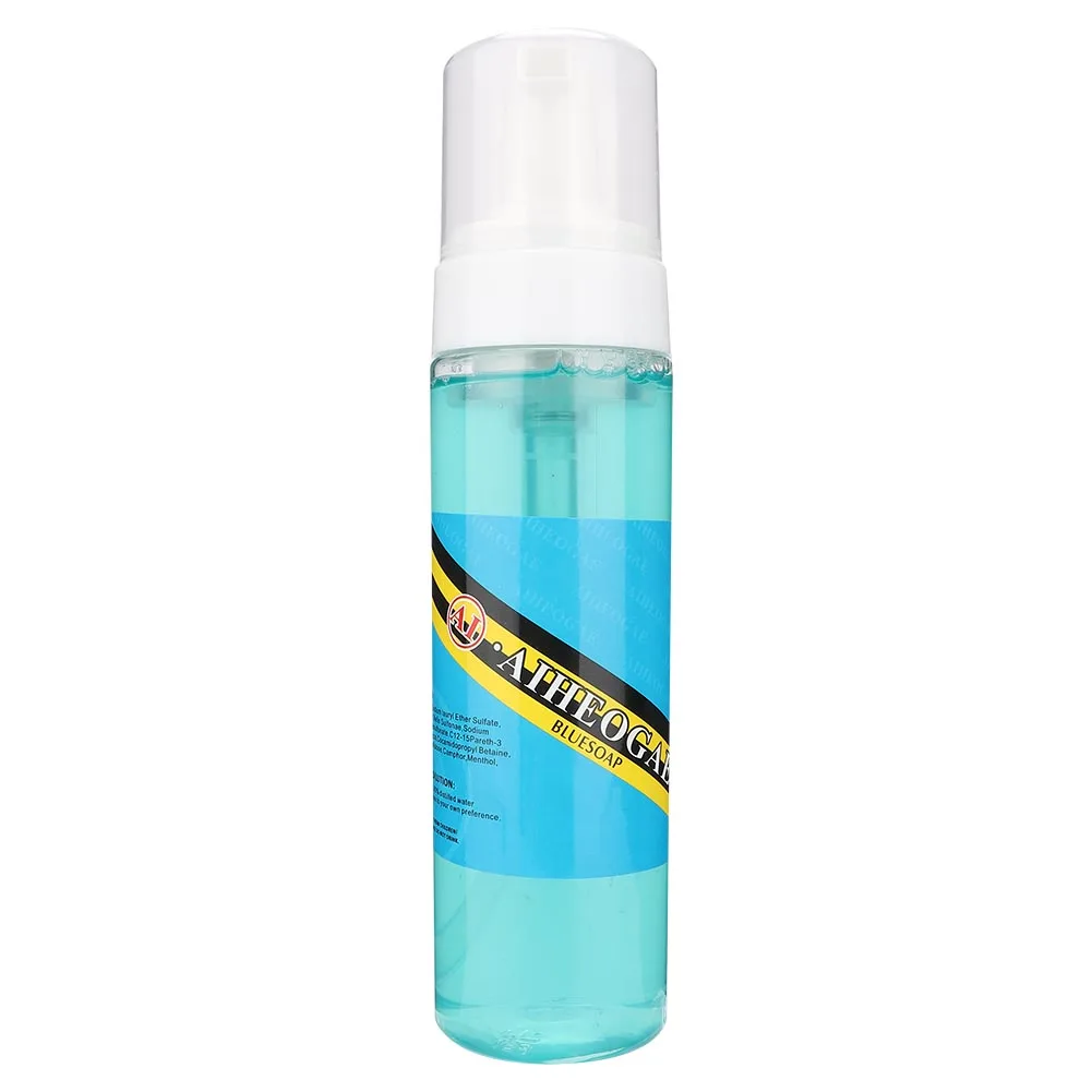 250ml Tattoo Foaming Cleansing Soothing Diluent Liquid Soap With Foaming BottleAnalgesic Effect Wound Tattoos Lighten Redness
250ml Tattoo Foaming Cleansing Soothing Diluent Liquid Soap With Foaming BottleAnalgesic Effect Wound Tattoos Lighten Redness