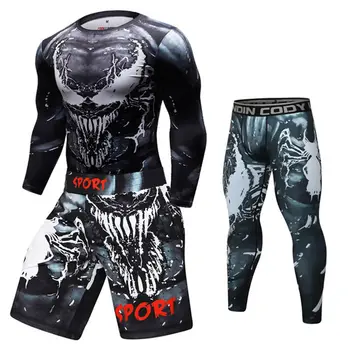 MMA t-shirts+pants jiu jitsu bjj t shirt Long Sleeve Fitness Fighting Fierce Boxing Sweatshirt Boxing jerseys short Suit
MMA t-shirts+pants jiu jitsu bjj t shirt Long Sleeve Fitness Fighting Fierce Boxing Sweatshirt Boxing jerseys short Suit
