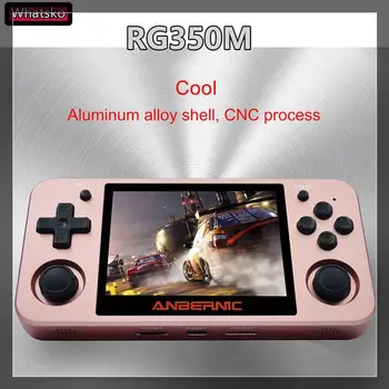 Whatsko Handheld Retro Game Console RG350M 64 Bit 3.5" Open Source System PS1 arcade 3D Game Android Video game players RG350
Whatsko Handheld Retro Game Console RG350M 64 Bit 3.5" Open Source System PS1 arcade 3D Game Android Video game players RG350