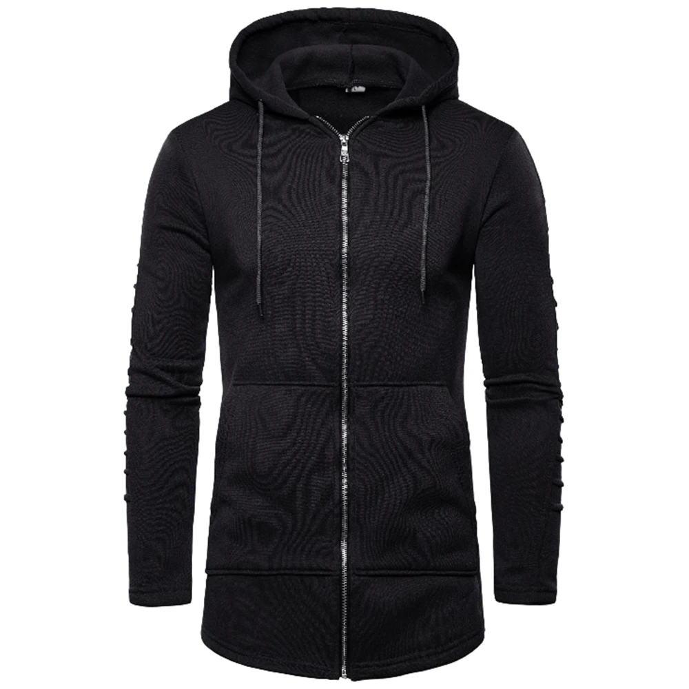 ZOGAA 3XL Spring Autumn Men Jacket Cardigan Fashion Casual Pleated Design Mid Length Street Hooded Sweater Men Zipper Jacket
ZOGAA 3XL Spring Autumn Men Jacket Cardigan Fashion Casual Pleated Design Mid Length Street Hooded Sweater Men Zipper Jacket