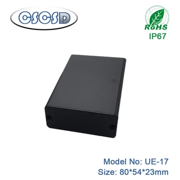 Black Aluminum Printed Circuit Board Box Split Type DIY Electronic Project Enclosure Case Aluminum Casing Box 1pcs 80*54*23mm
Black Aluminum Printed Circuit Board Box Split Type DIY Electronic Project Enclosure Case Aluminum Casing Box 1pcs 80*54*23mm