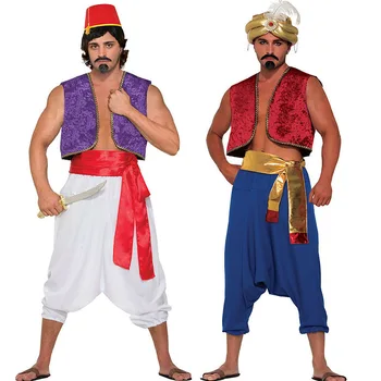 2019 Prince Aladdin Cosplay Magic Lamp Carnival Adult Costumes Anime Party Stage Performance Adam Dress Clothing Cosplay
2019 Prince Aladdin Cosplay Magic Lamp Carnival Adult Costumes Anime Party Stage Performance Adam Dress Clothing Cosplay