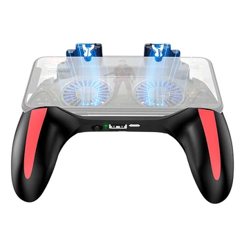 H10 Rechargeable Gamepad Controller Joystick, Used to Release the Trigger Dual Cooling Fan Game Radiator
H10 Rechargeable Gamepad Controller Joystick, Used to Release the Trigger Dual Cooling Fan Game Radiator
