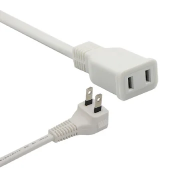 Japan Plug Socket Right Angle Power Plug Extension Cord 10A Male to Female 2Pin Power Cable Adapter For Light Electric Fan
Japan Plug Socket Right Angle Power Plug Extension Cord 10A Male to Female 2Pin Power Cable Adapter For Light Electric Fan