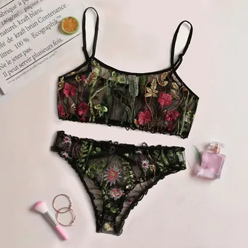 iWomen Lingerie Underwear Set Plus Size Ladies Sexy V-Neck Floral Embroidered Lace Lingerie Set Black Underwear S-2XL Dropship
iWomen Lingerie Underwear Set Plus Size Ladies Sexy V-Neck Floral Embroidered Lace Lingerie Set Black Underwear S-2XL Dropship