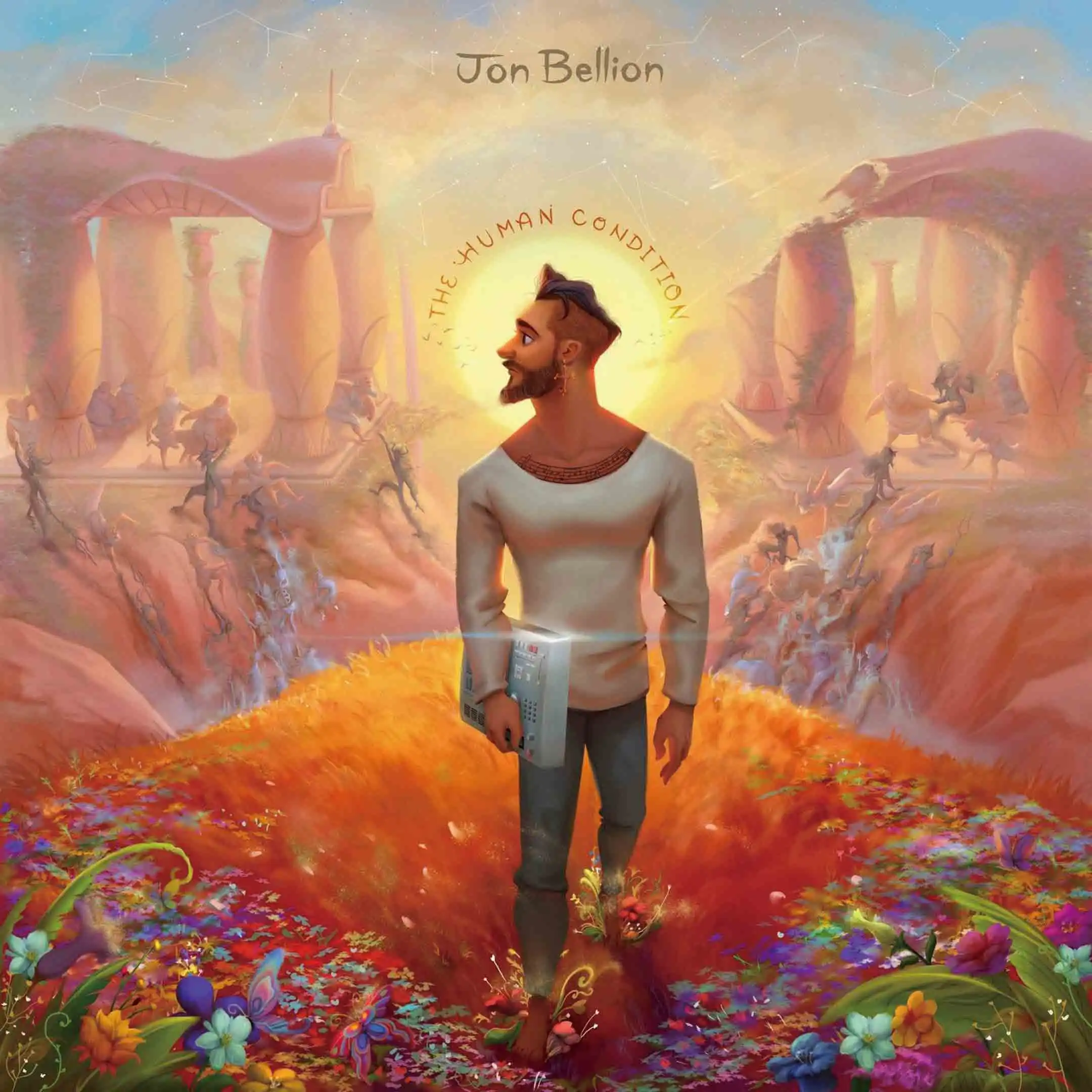 M295 The Human Condition Jon Bellion Wall Hot Poster Print Decoration Canvas Room Decor 24x24 20x20 | Дом и сад