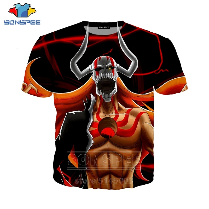 Bleach T Shirt SONSPEE Fashion 3D Print Women Anime T Shirt Men Sweatshirt Unisex Hip Hop Streetwear Tops O Neck Pullover C111-6
Bleach T Shirt SONSPEE Fashion 3D Print Women Anime T Shirt Men Sweatshirt Unisex Hip Hop Streetwear Tops O Neck Pullover C111-6