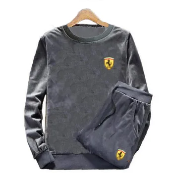 Men's Velour Velvet Sport Patch Tracksuit Track Suit Outwear 2PC Jacket Coat Pants Trousers Sets Long Slv Outfits
Men's Velour Velvet Sport Patch Tracksuit Track Suit Outwear 2PC Jacket Coat Pants Trousers Sets Long Slv Outfits