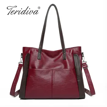 2020 Autumn and Winter New Arrival Women Shoulder Bag Large Capacity Tote Bags Soft Leather Women's Messenger Purse Causal
2020 Autumn and Winter New Arrival Women Shoulder Bag Large Capacity Tote Bags Soft Leather Women's Messenger Purse Causal