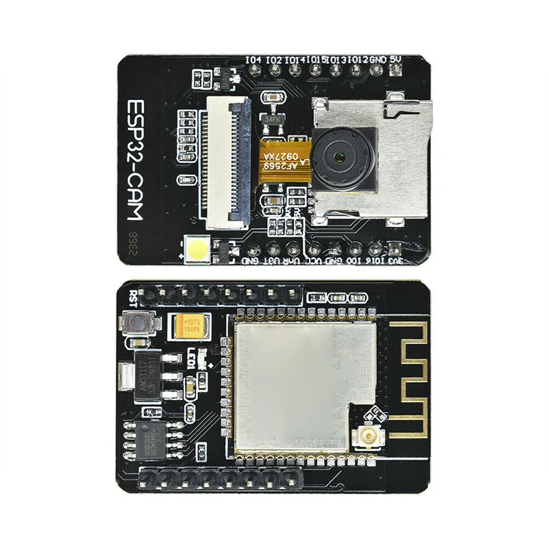 2.7*4cm Development Board 5V ESP32-CAM ESP32 WIFI Bluetooth Development Board With OV2640 Camera Module secondary development
2.7*4cm Development Board 5V ESP32-CAM ESP32 WIFI Bluetooth Development Board With OV2640 Camera Module secondary development