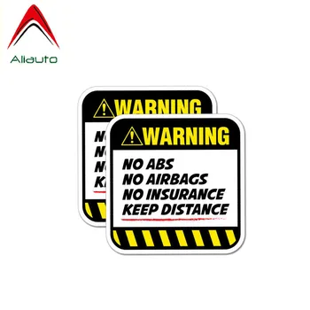 Aliauto 2 x Danger Car Sticker Warning No Abs No Airbags No Insurance Keep Distance Automobiles & Motorcycles Decal PVC,8cm*8cm
Aliauto 2 x Danger Car Sticker Warning No Abs No Airbags No Insurance Keep Distance Automobiles & Motorcycles Decal PVC,8cm*8cm