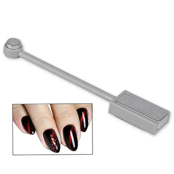 Double Headed Nail Art net Stick Cat Eyes net For Nail Gel Polish 3d Line Strip Effect Strong netic Pen Tools BE537